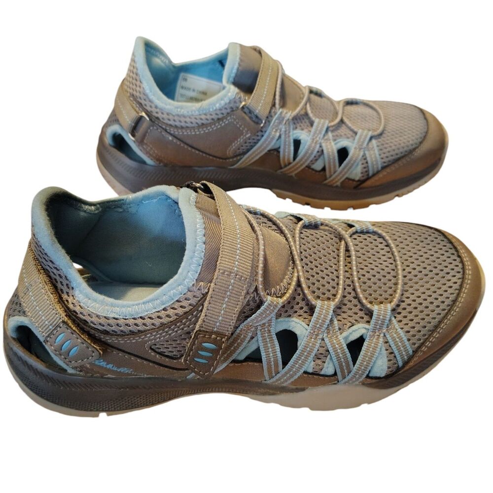 Eddie Bauer Blue and Gray Sneakers Shoes Size 6M Women's